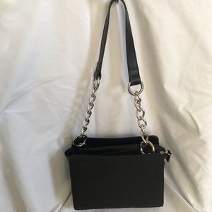 Miche’ Petite black base with lg Silver/blk strap